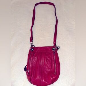 Makowsky Pocketbook Pebbled Leather Shoulder/Crossbody Bag‎